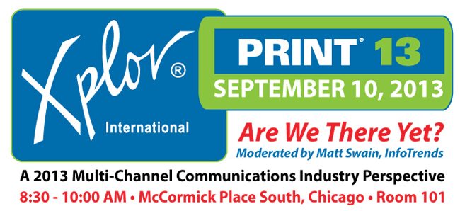 Are We There Yet? We will see at #Print13