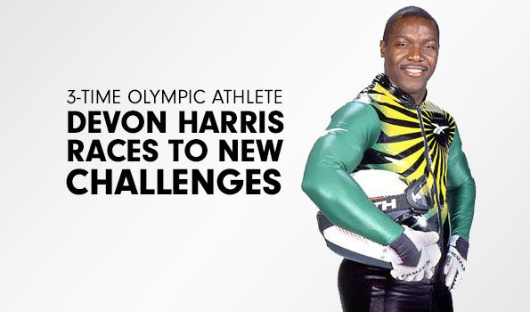 “Keep on Pushing” Keynote by Three-Time Olympic Bobsledder Devon Harris