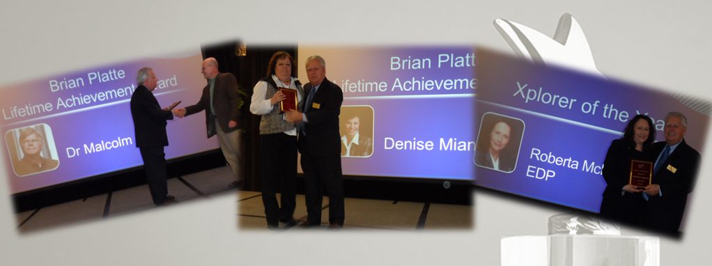 Brian Platte Lifetime Achievement Award and Xplorer of the Year Presented at Xploration® 15