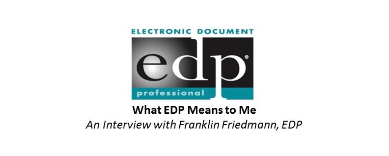 What EDP Means to Me