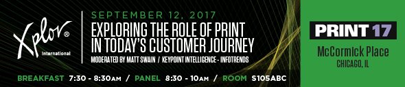 Xplor to host Keynote breakfast Panel at Print 17