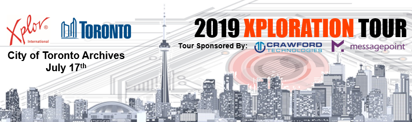 Registration Now Open for Toronto Xploration Tour in Toronto on July 17th